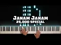 Download Lagu Janam Janam - Dilwale (Piano Cover) | 25K Special