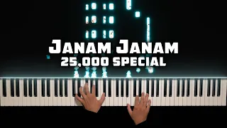 janam janam dilwale piano cover 25k special