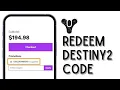 How to Redeem Destiny 2 Codes