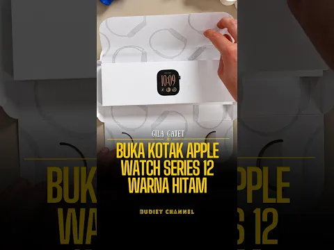 UNBOXING APPLE WATCH 12 - BLACK COLOUR #smartwatch #applewatch