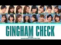 Download Lagu JKT48 - Gingham Check Lyrics (Color Coded Lyrics)