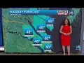 Peninsula Weather Forecast March 10 2026