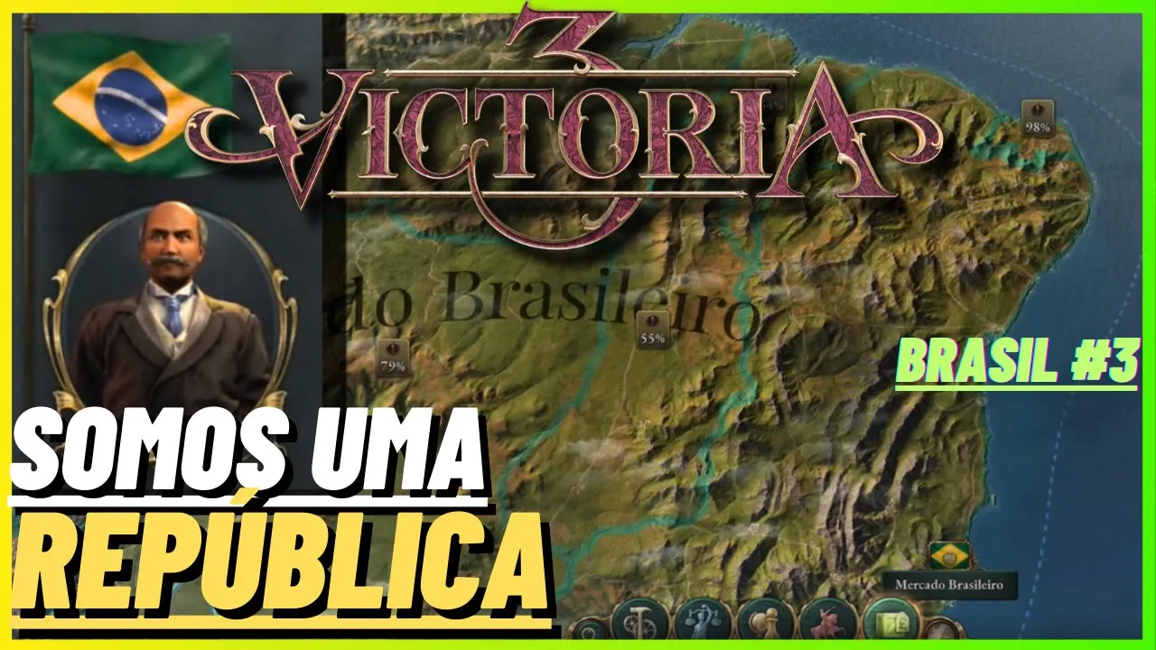 A PROCLAMAÇÃO DA REPÚBLICA E VÁRIAS REVOLTAS ! Victoria III - Brasil #3