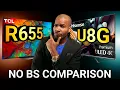 Shocking TCL R655 vs Hisense U8G Comparison