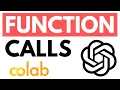 OpenAI API Function Calling - Hands-on Tutorial for AI Developers