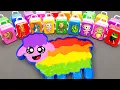 Download Lagu Satisfying ASMR 💥 How to make Shaun the Sheep slime Bathtub by mixing Sprunki Suitcase CLAY