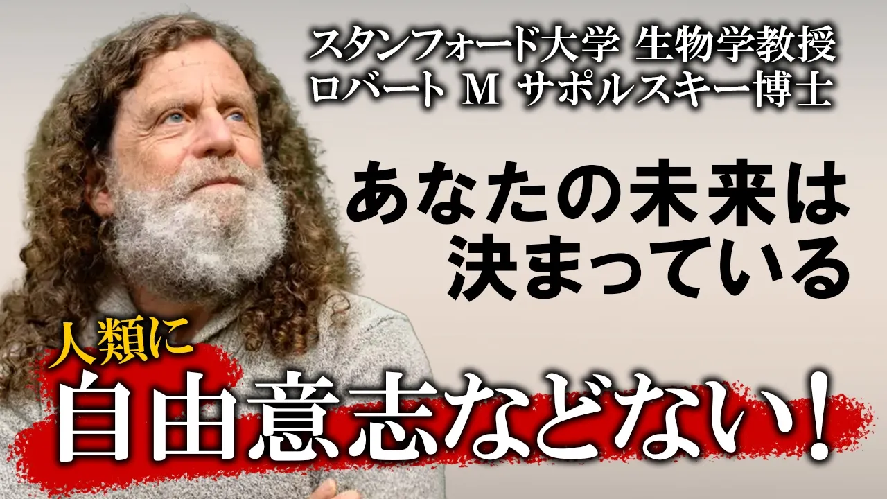 我々に自由意志はない。あなたの未来は決まっており、成功は実力ではない