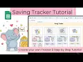 How to Create a Cute Saving Tracker Tutorial Easy Google Sheets Step-by-Step Tutorial