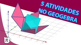 📐 GEOGEBRA | 5 Atividades Resolvidas