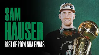 Best Highlights of Sam Hauser in the 2024 NBA Finals