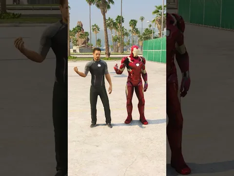Iron man and hulk - Team #shorts