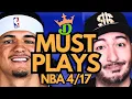 NBA DFS Friday DraftKings NBA MUST PLAYS NBA DFS Picks Bets