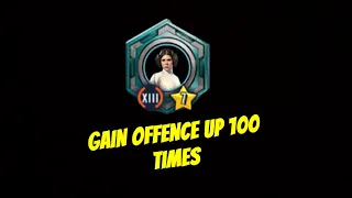 Gain offence up 100 times journey quest