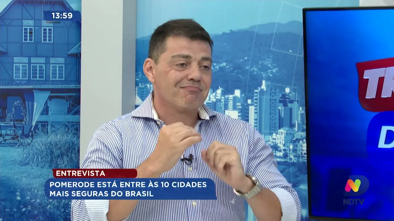 Pomerode está entre as dez mais cidades mais seguras do Brasil