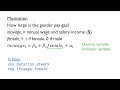 Dummy Variables