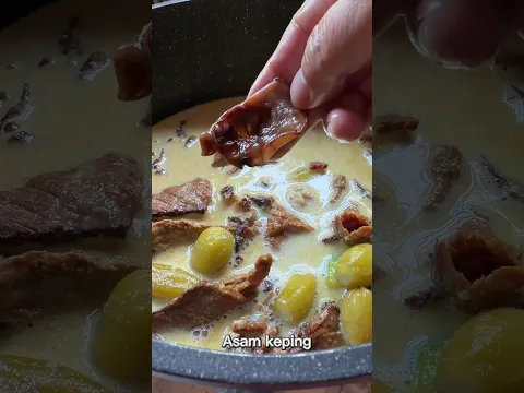 Masak Lemak Cili Api Daging Salai Sedap Stail Nogori