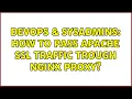 DevOps SysAdmins How to pass Apache SSL traffic trough nginx proxy
