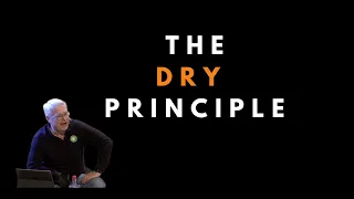 The DRY Principle - Robert C Martin Uncle Bob