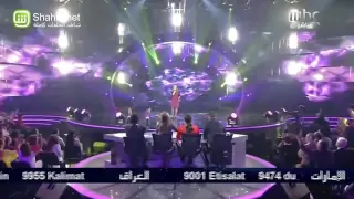 Arab Idol الأداء برواس حسين عل عين 