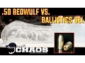 50 Beowulf VS Ballistics Gel - 5K FPS SLOW MOTION