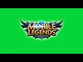 Mobile Legend Logo green screen - Gaming effect