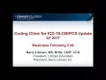 ICD-10 Coding Clinic Update Q1 2017 Weakness Following CVA