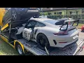 PORSCHE GT3 RS DIE TOTAL LOSS IS, OPHALEN IN ITALIË! - VLOG 152