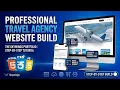 Responsive Travel Website Design HTML CSS JavaScript Full Tutorial Free Source Code