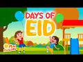Islamic Songs for Kids 🎉 Days of Eid Song (Dawud Wharnsby Cover) ☀️ MiniMuslims \u0026 Raef