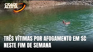 Segurança nas águas de SC: três mortes por afogamento em diferentes cidades