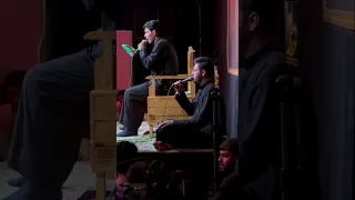 حظور ولطم سيد فاقد الموسوي في عزاء الملا عباس عجيد العامري 