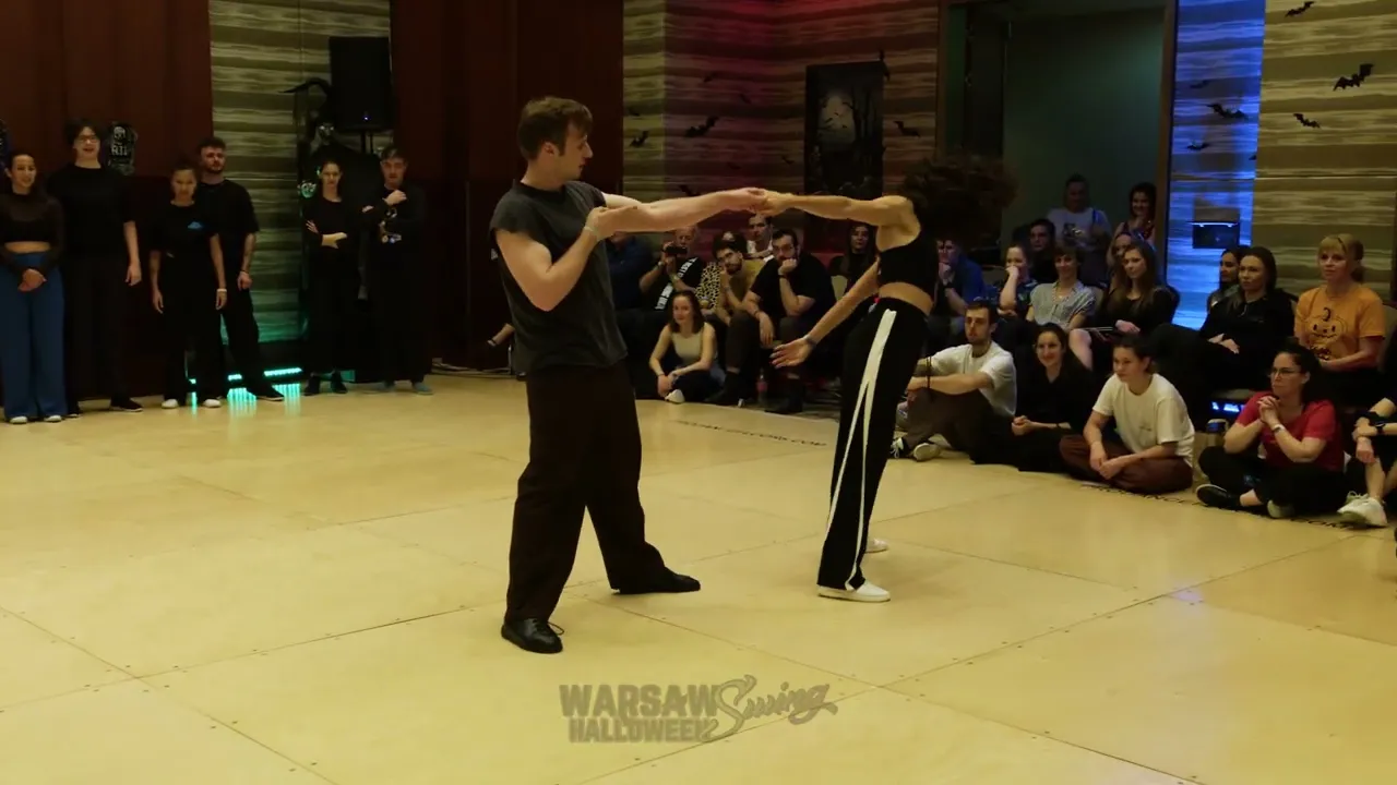 Michael Kuss & Gal Kashi - Advanced Jack&Jill Finals - Warsaw Halloween Swing 2025