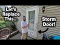 How to Replace a Storm Door Andersen 400 Series