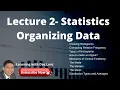 Lecture 2 - Statistics