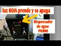 Solution Primo Water Dispenser with Flashing Red Light