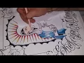 CHICANO Virgin Guadalupe DRAWING timelapse Madonna Tattoo Style