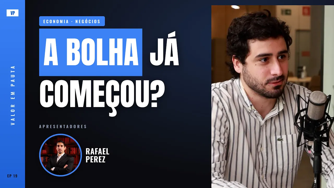 Estamos vivendo uma bolha da inteligência artificial? | VALOR EM PAUTA #19