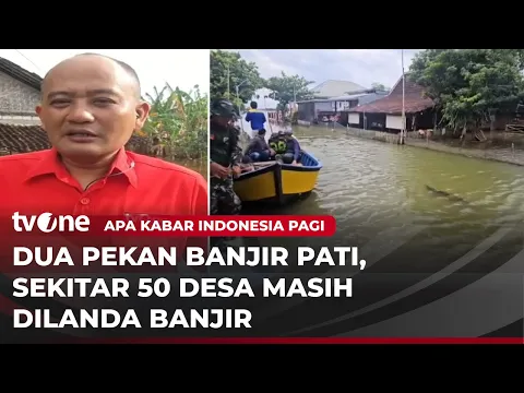 Tujuh Kecamatan di Pati Masih Terendam Banjir