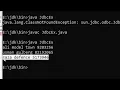 java lang ClassNotFoundException sun jdbc odbc JdbcOdbcDriver error Solved