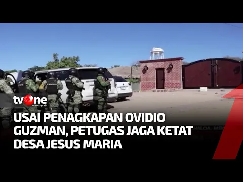Desa Jesus Maria Dijaga Ketat Pasca Penangkapan Bos Kartel Narkoba