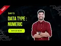 Hello Python Day-5 Numeric Data Type