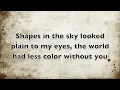 Darling I do lyrics
