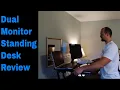 Varidesk Pro Plus 36 Manual Review Dual Monitor Standing Desk
