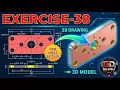 SOLIDWORKS Exercise 38 2D Drawing to 3D Model Plate with PCD Hole Pattern Step-by-Step