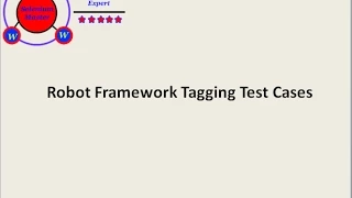Robot Framework Tagging Test Cases