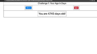 Age In Days JavaScript Projects