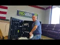 Adjustable base unboxing and assembly teaching