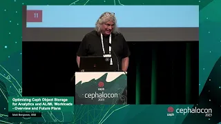 Optimizing Ceph Object Storage for Analytics and Workloads - Overview and Future Plans
