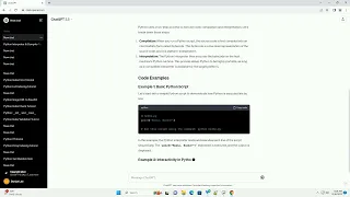 python is an interpreted language explain