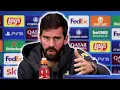 Lagu Alisson pre-match press conference | AC Milan v Liverpool | Champions League